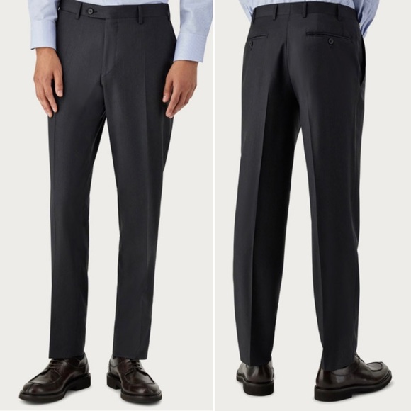 Canali Anthracite wool dress pants size 36